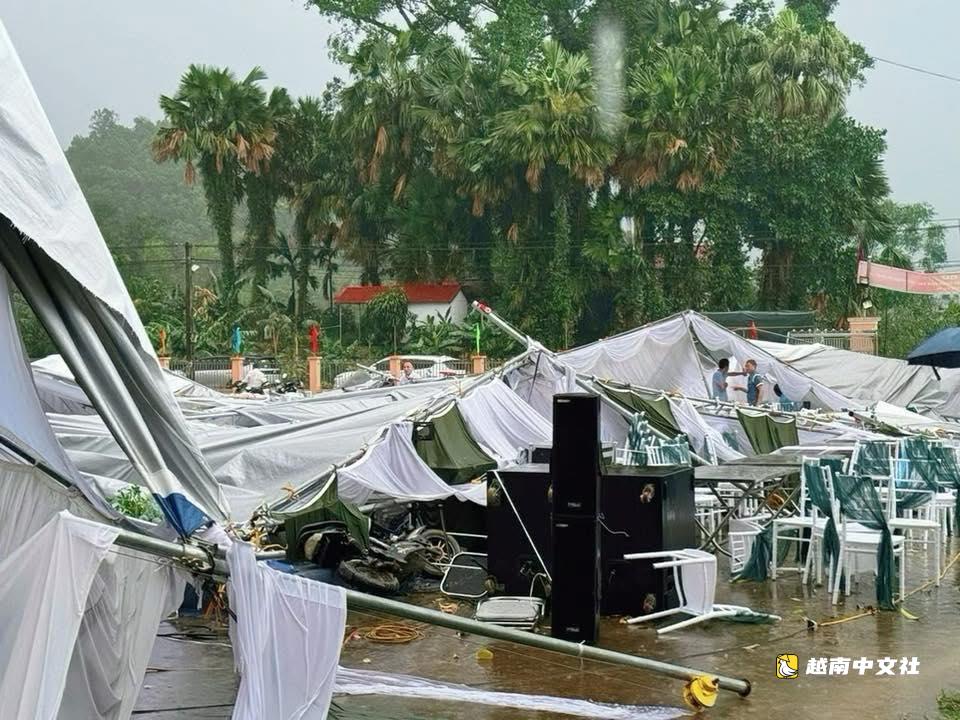北部地區因雷暴和冰雹導致12人受傷
