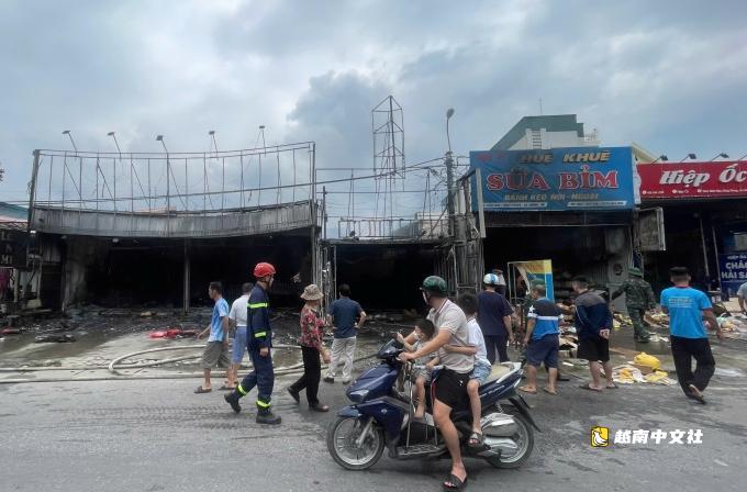 海防7家店鋪發生火災