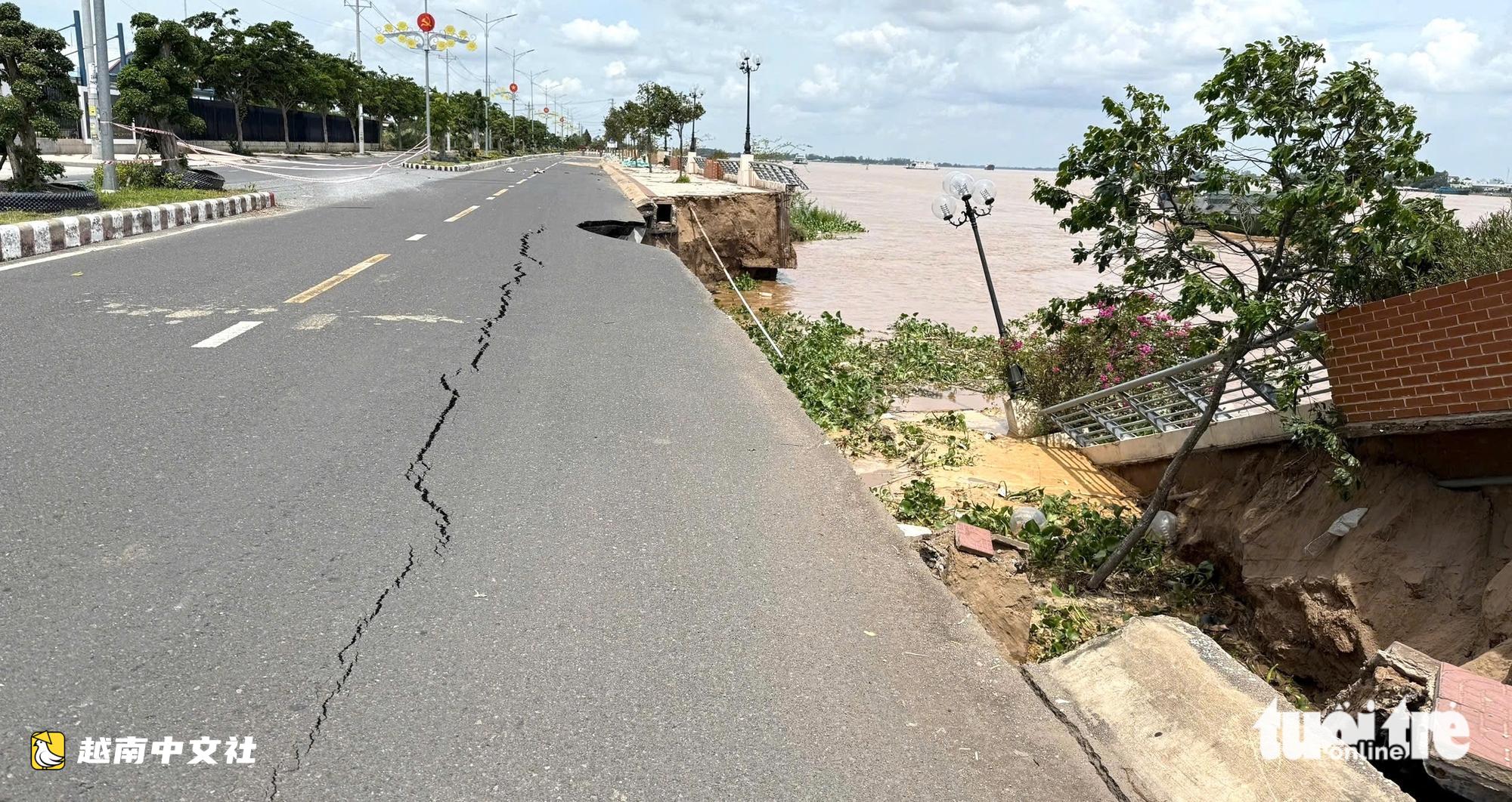 越南西部遭水土流失圍困,各省政府緊急呼籲