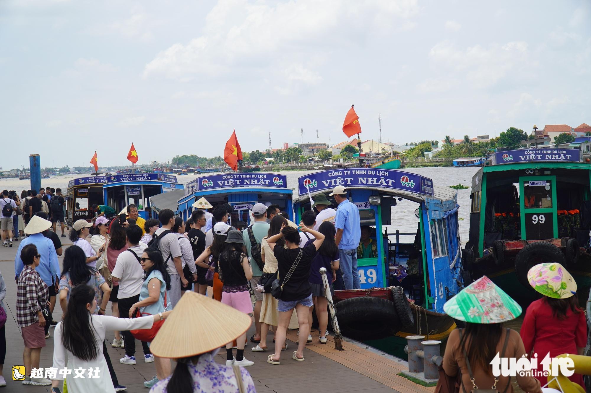 迎來近千名國際遊客,同塔省旅遊業加速吸引東南亞遊客