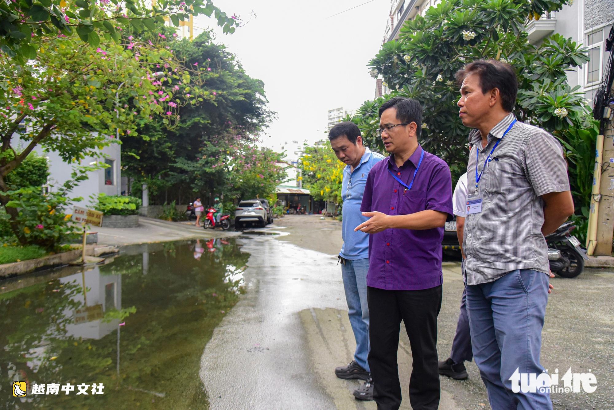 越南徹底解決守添天公寓周邊積水問題