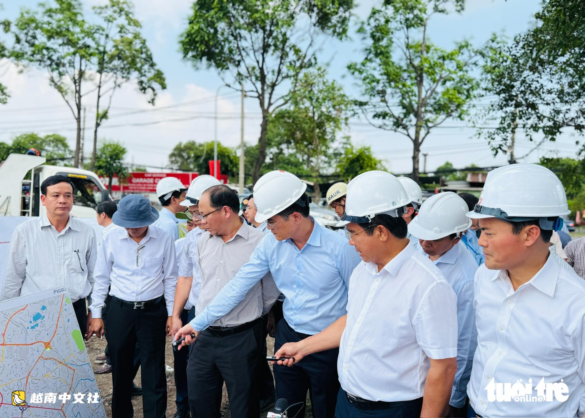 胡志明市第2環路2.7公里段重啟,停工5年多後機械轟鳴
