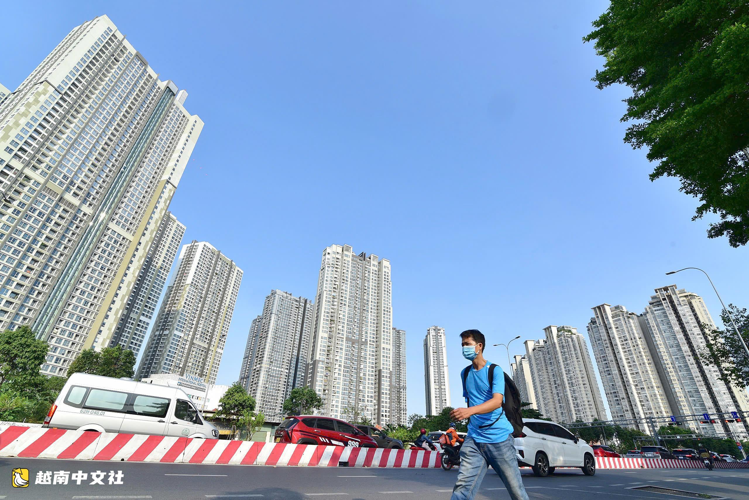 胡志明市將高層公寓建在郊區