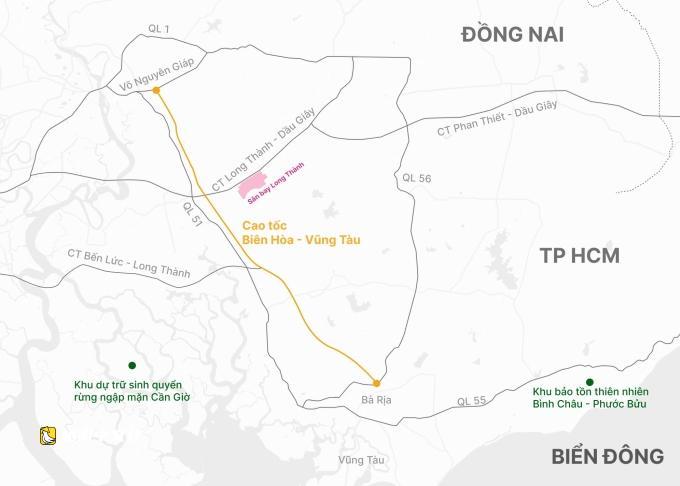 越南隆城高速車輛需繞行18公里才能進入邊和-頭頓線路