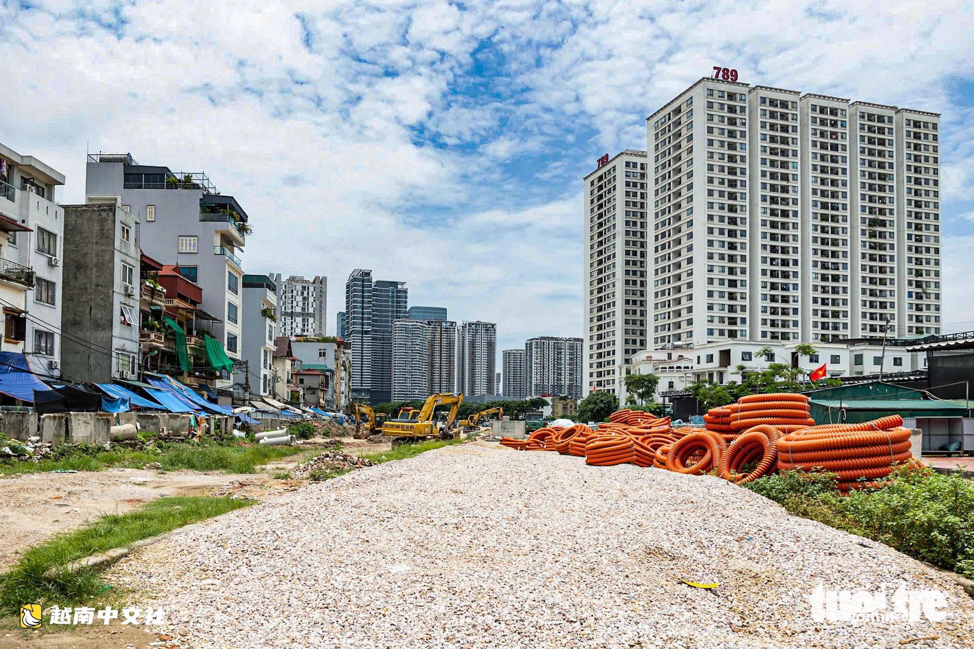 河內居民緊急搬遷、移交用地以修建環城路