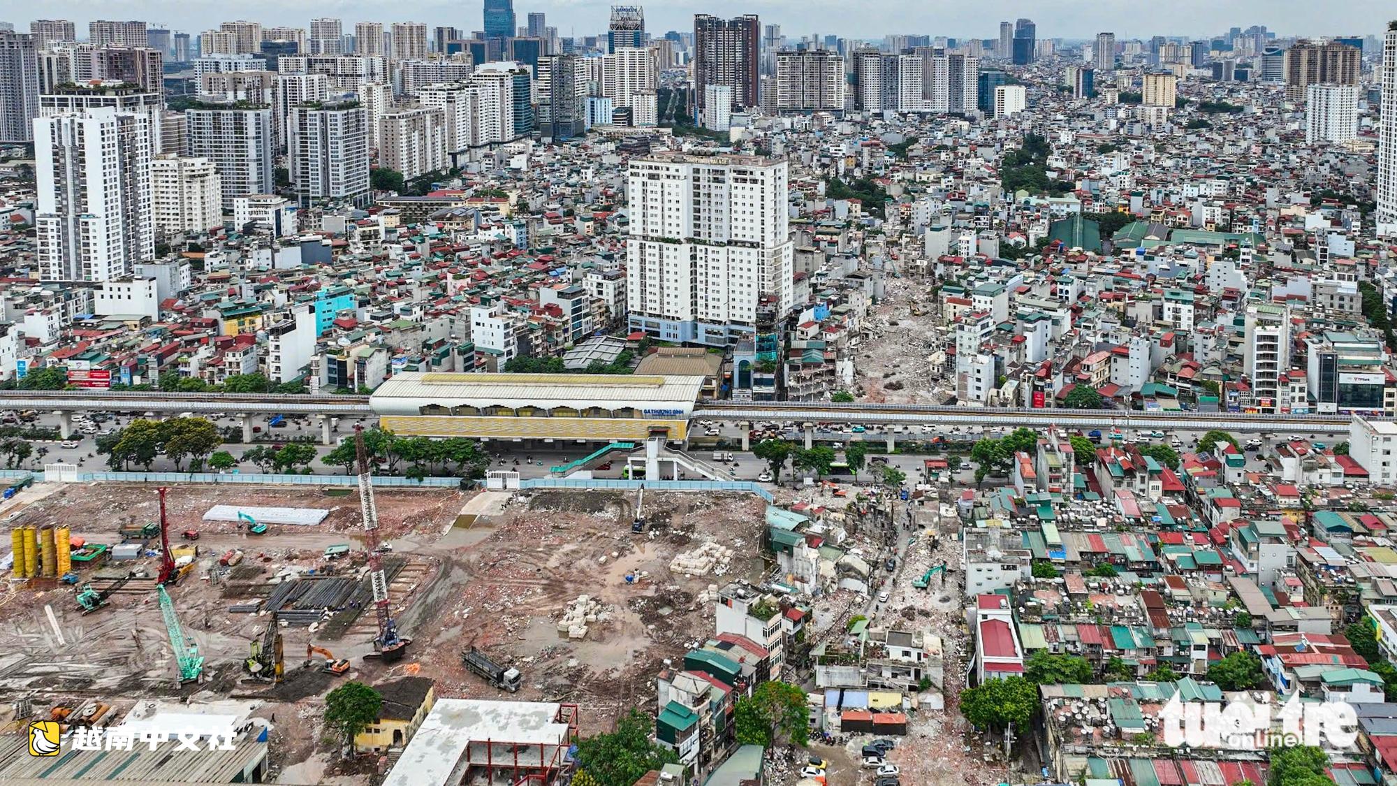 河內居民緊急搬遷、移交用地以修建環城路