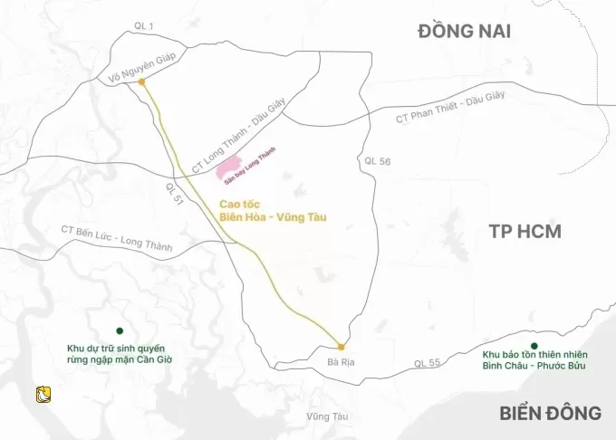 越南胡志明市-油椰高速公路與邊和-頭頓高速公路連接互通通車