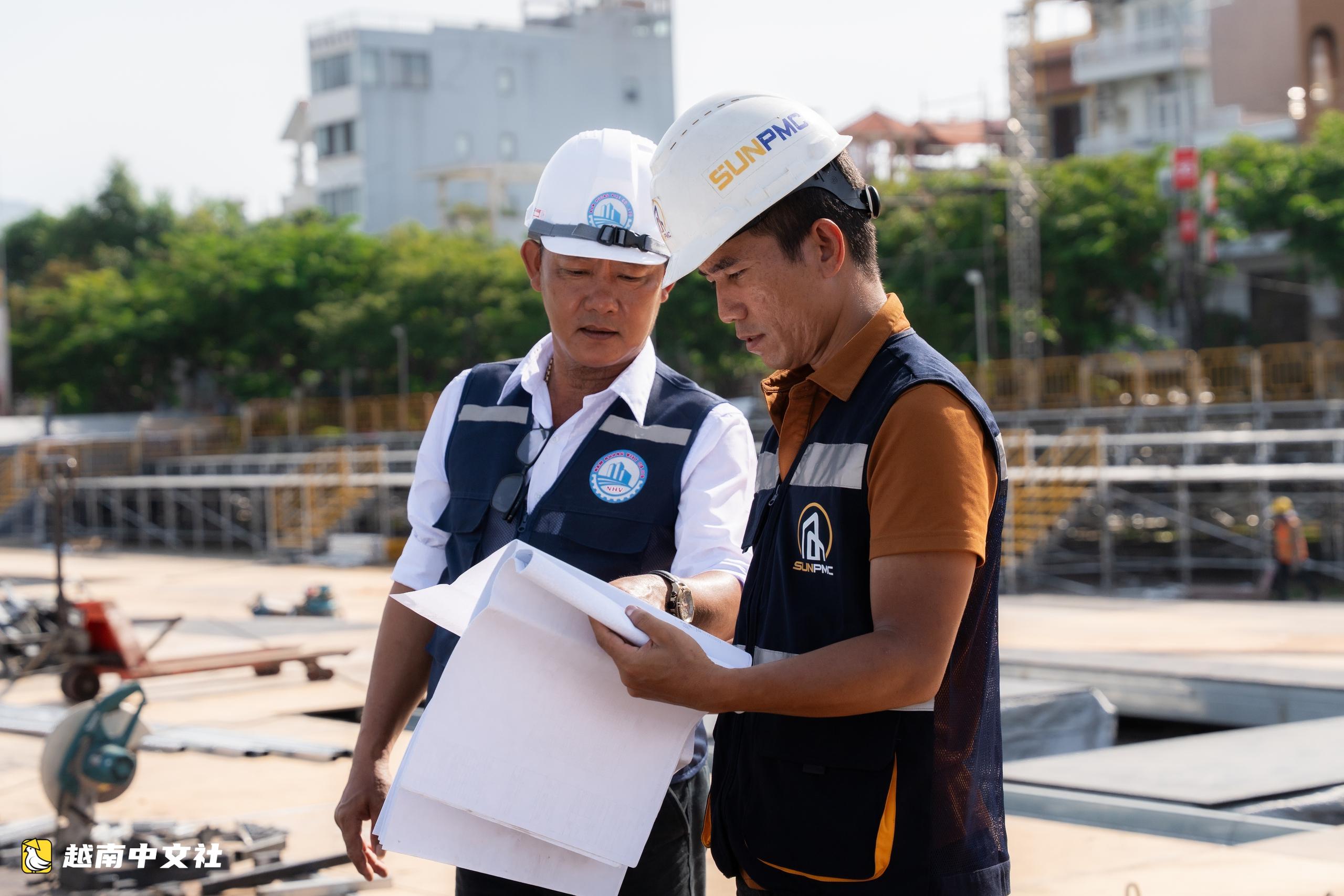 近距离探访2026年越南岘港国际烟花节巨型舞台开幕前夕