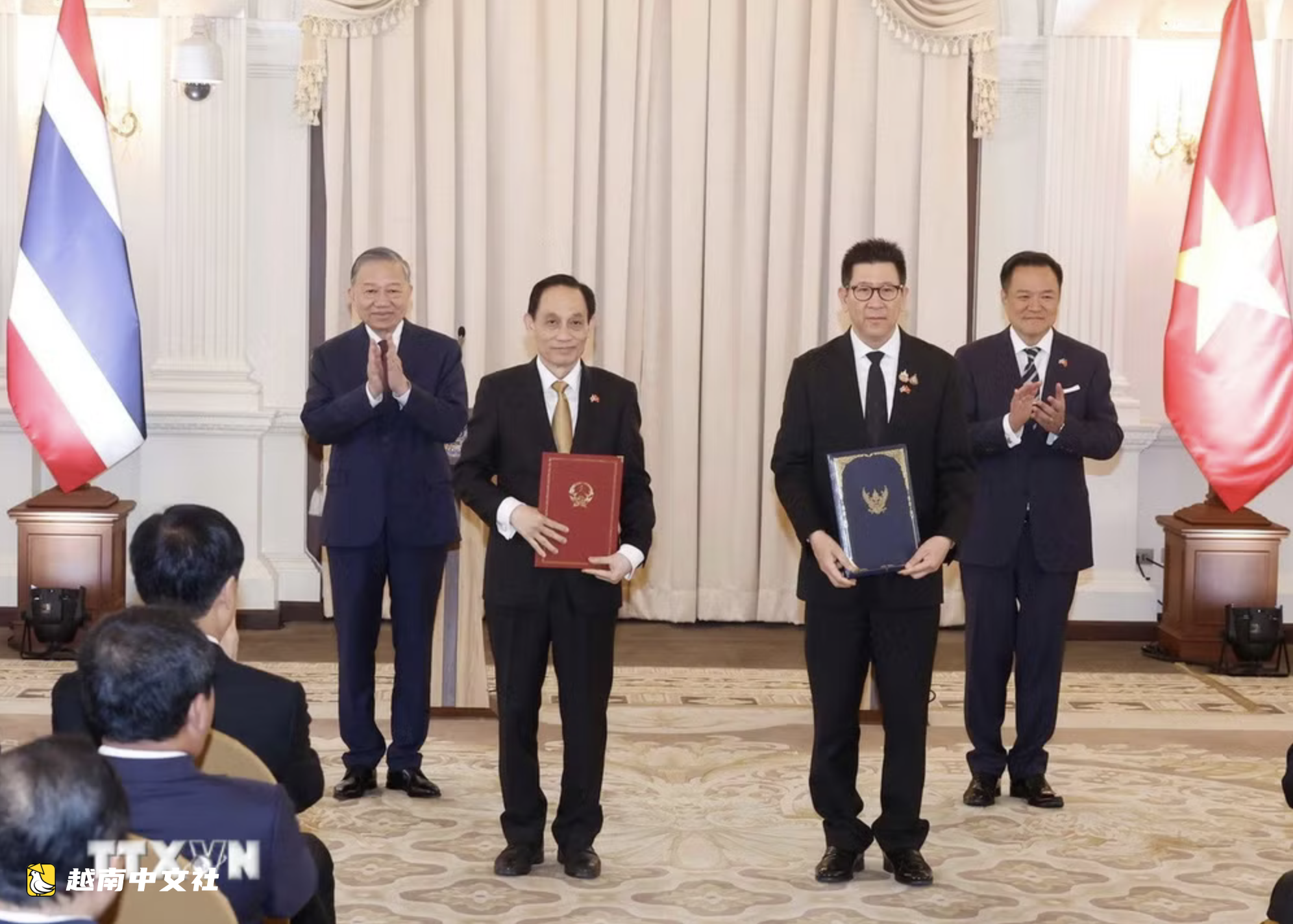 越南與泰國推動經濟合作,力爭雙邊貿易達250億美元