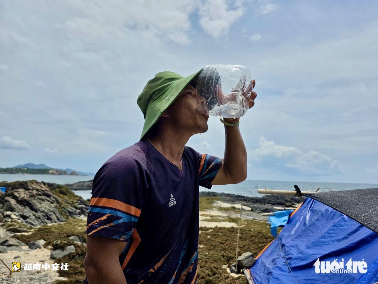 越南海灘上永不幹涸的“石聖”淡水井