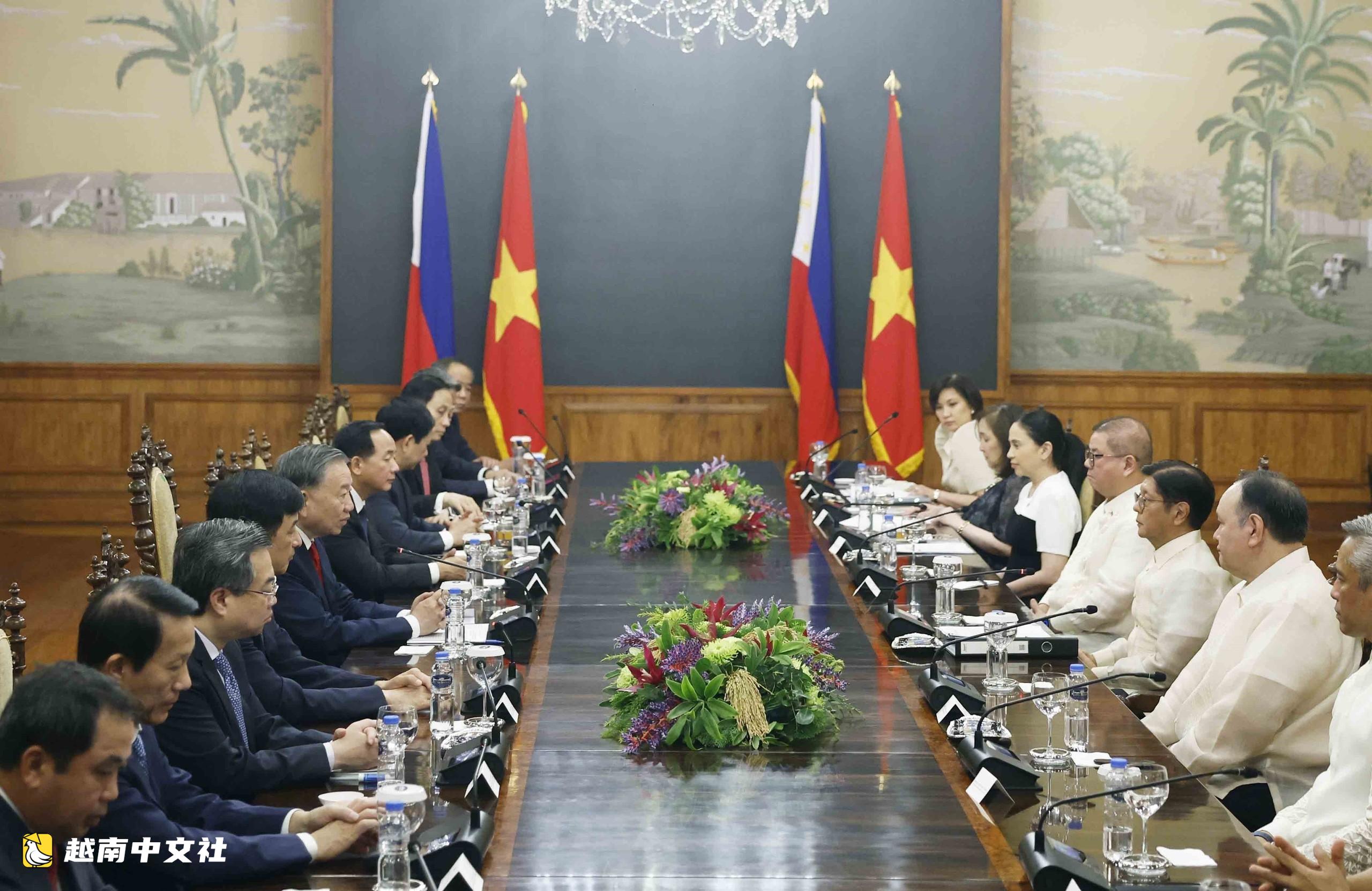越南與菲律賓提升關係至增強戰略伙伴關係
