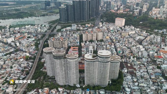 越南胡志明市CBD因高樓林立而‘窒息’