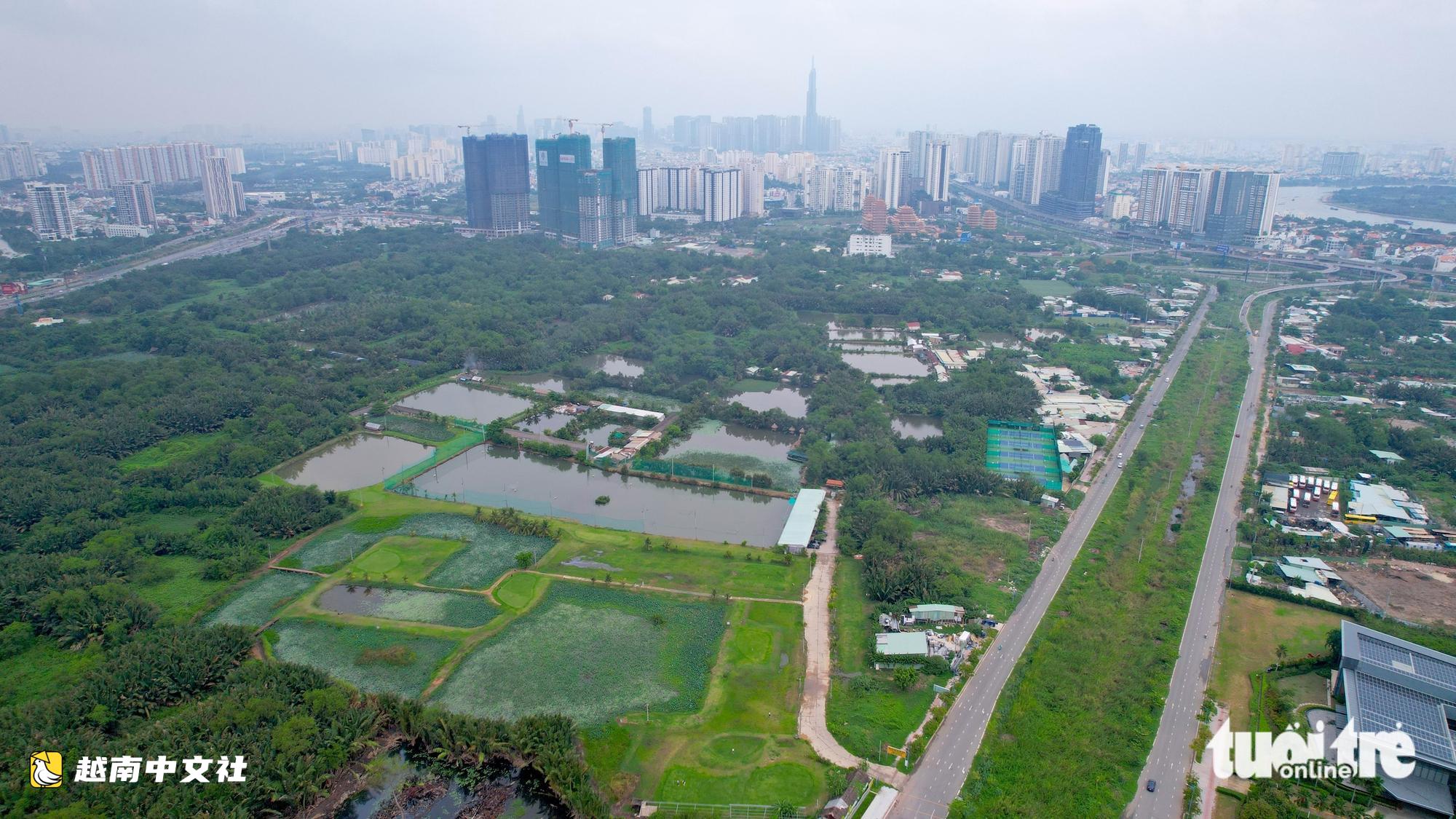 越南安富立交周邊多個房地產項目正加緊建設 | 無人機航拍系列