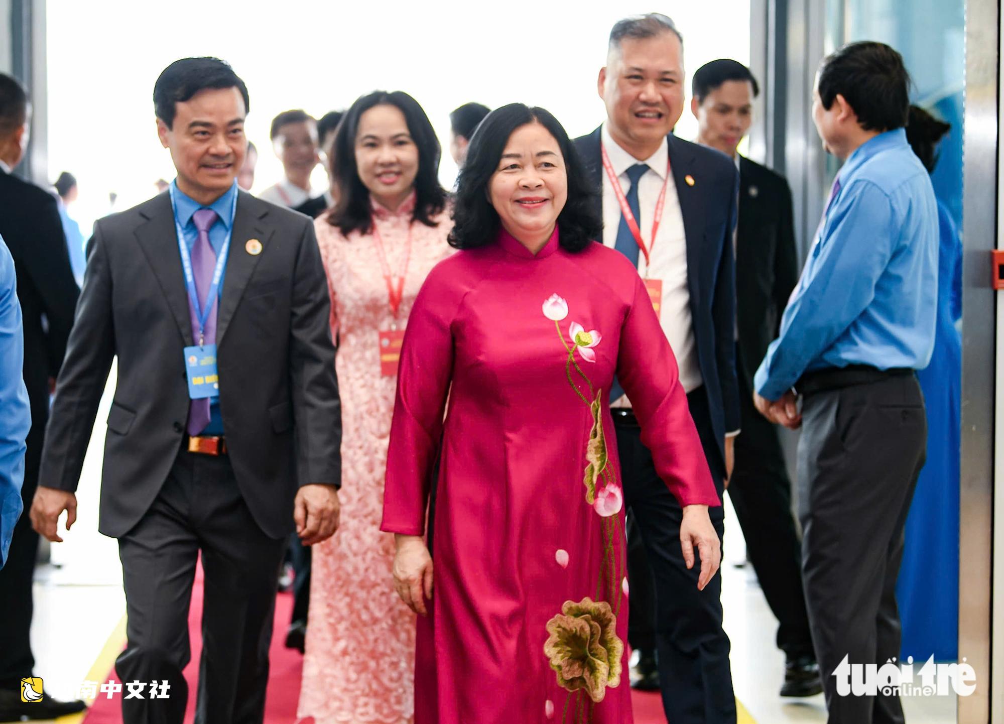 越共总书记、国家主席苏林等多位领导人出席越南工会第十四次代表大会