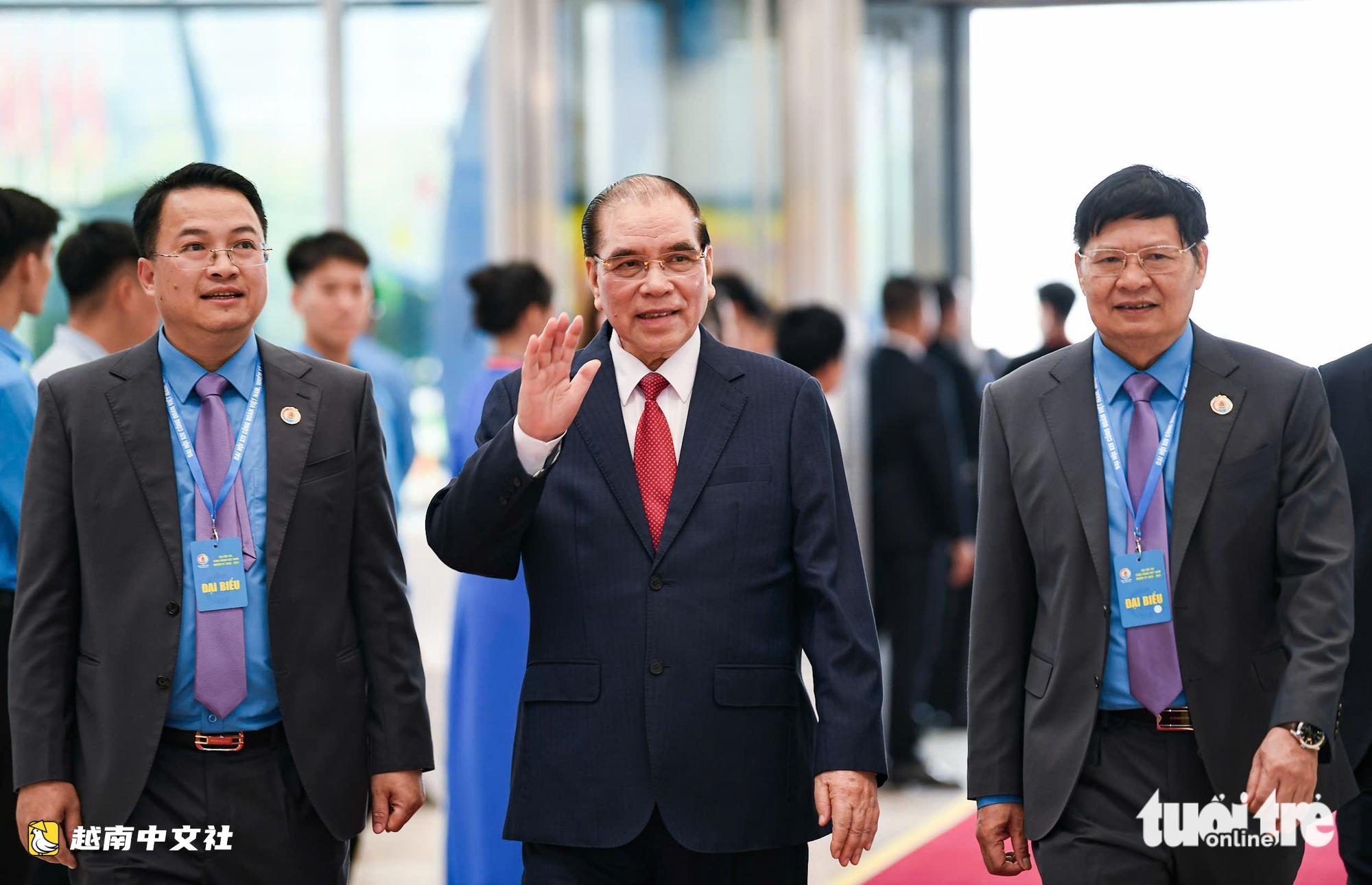 越共总书记、国家主席苏林等多位领导人出席越南工会第十四次代表大会