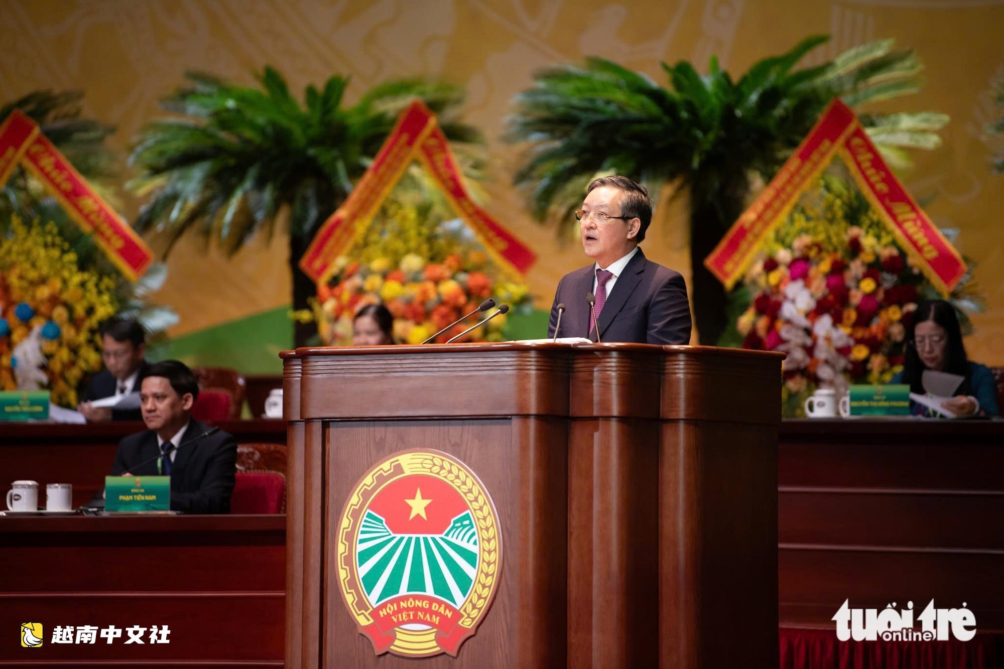 越南農民協會第九次全國代表大會隆重開幕