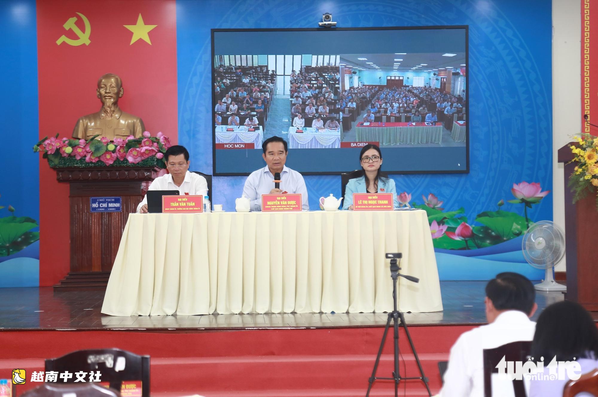 越南胡志明市人民委員會主席:同步投資基礎設施改變旭門地區面貌