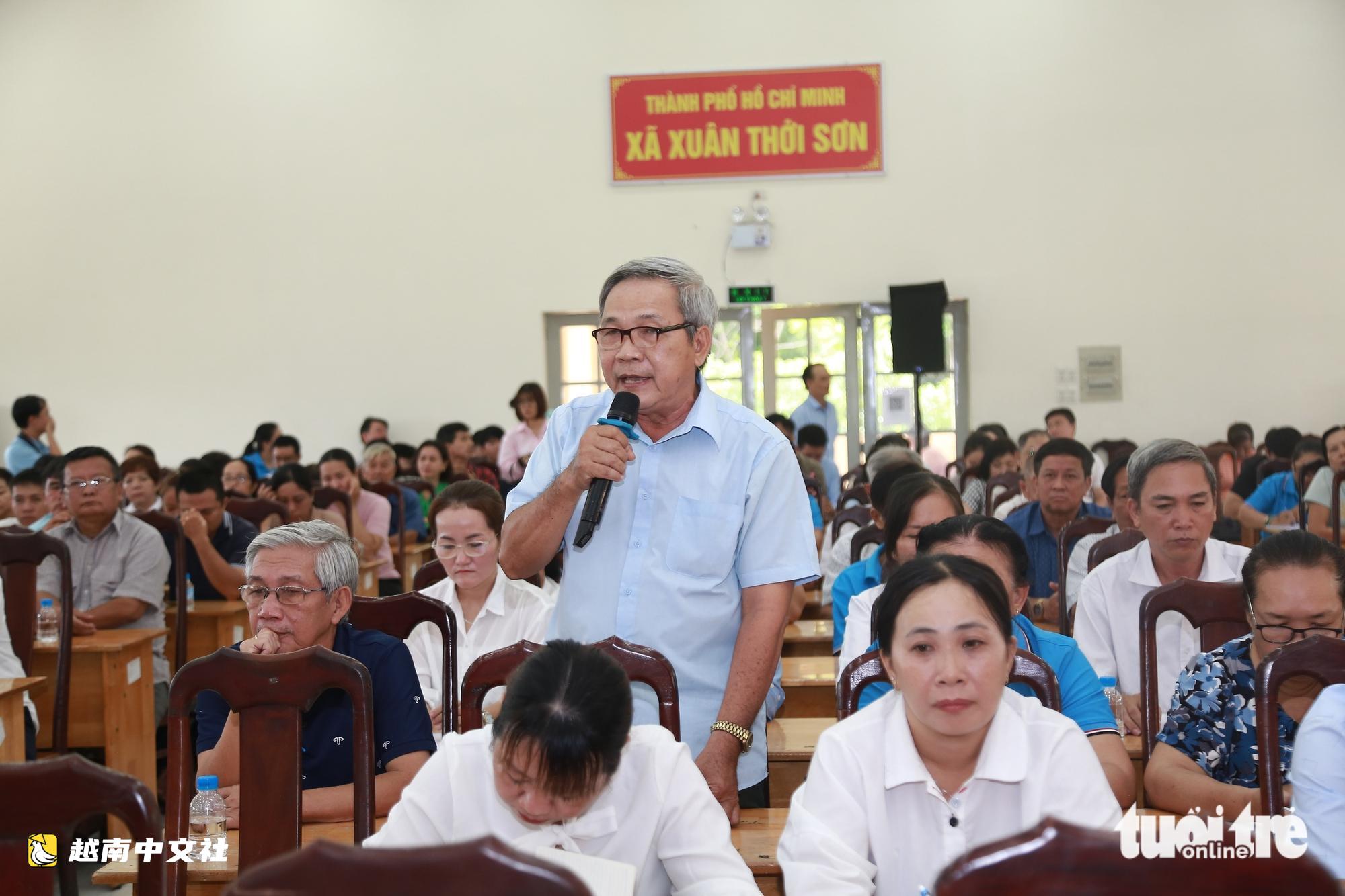 越南胡志明市人民委員會主席:同步投資基礎設施改變旭門地區面貌