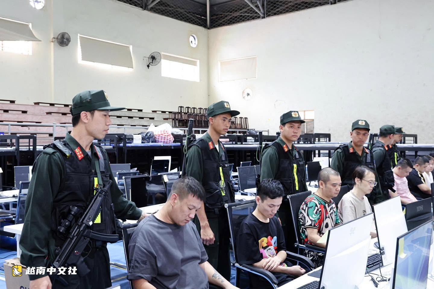 越南警方瓦解從柬埔寨轉移到境內的網絡詐騙團伙總部