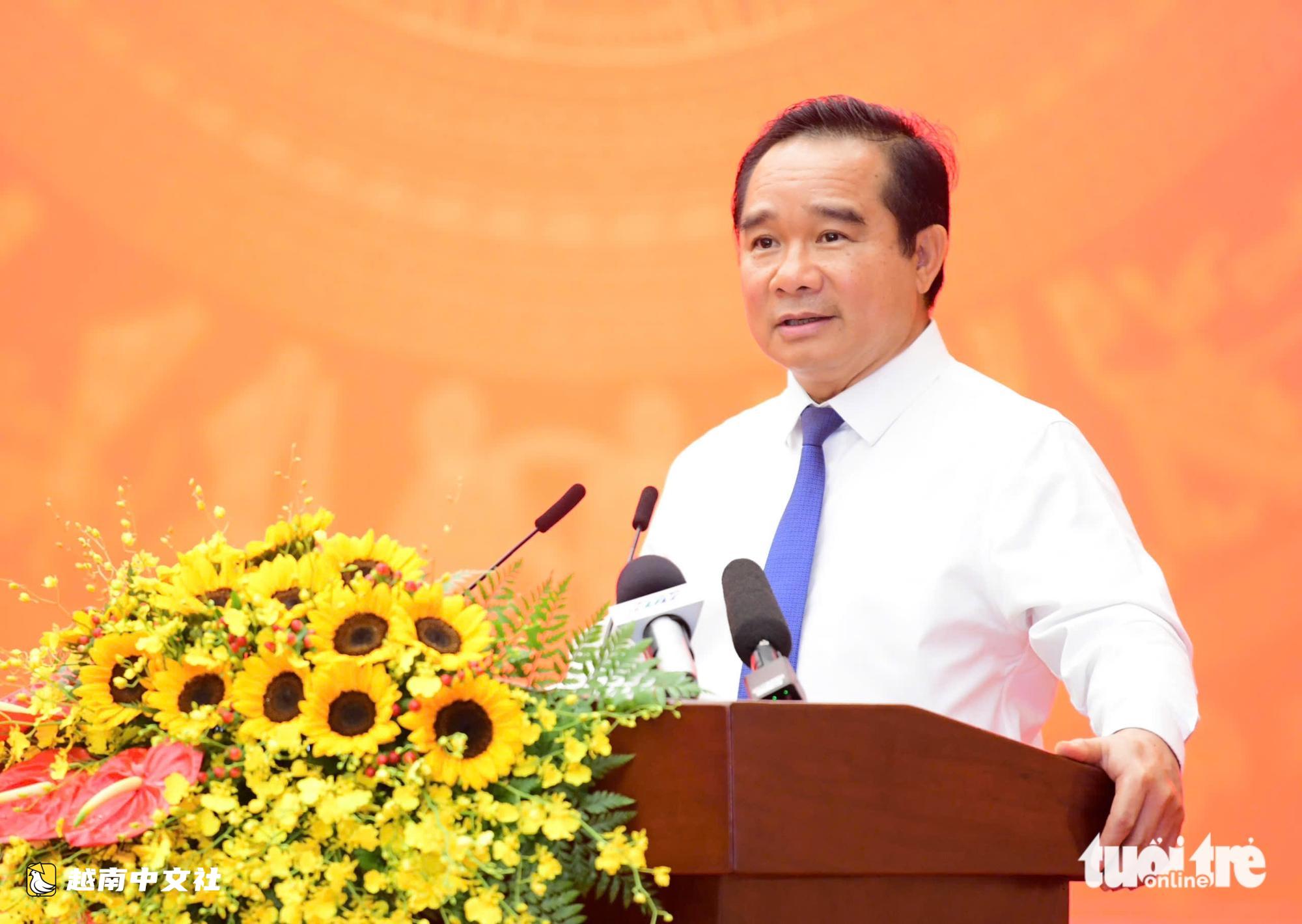 越南胡志明市市委書記陳流光:胡志明市努力實現既定目標