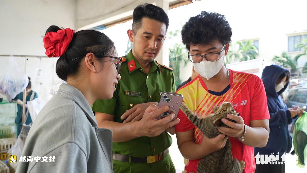 越南胡志明市刑警局:尋找寵物貓的感人故事