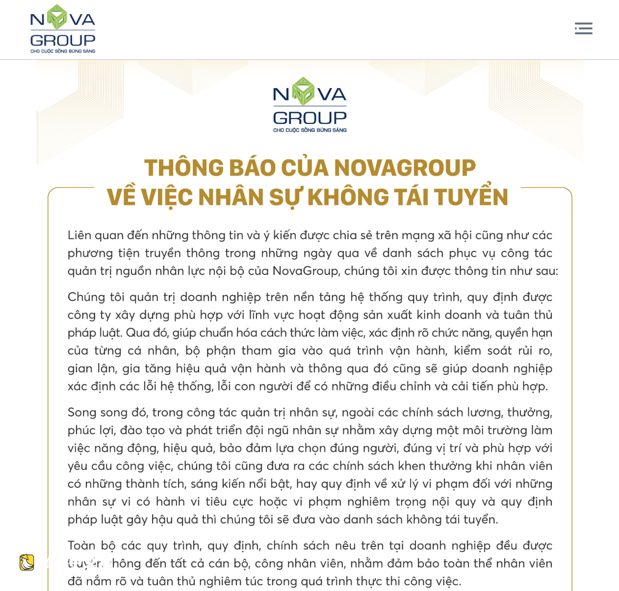 越南NovaGroup發佈‘不再錄用’名單引發爭議,專家稱公開名單不妥
