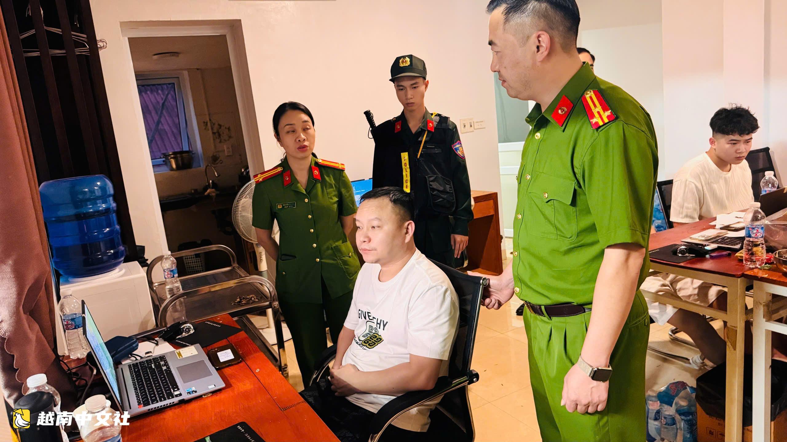 越南警方搗毀從柬埔寨轉移至境內的又一個針對中國人的詐騙團伙