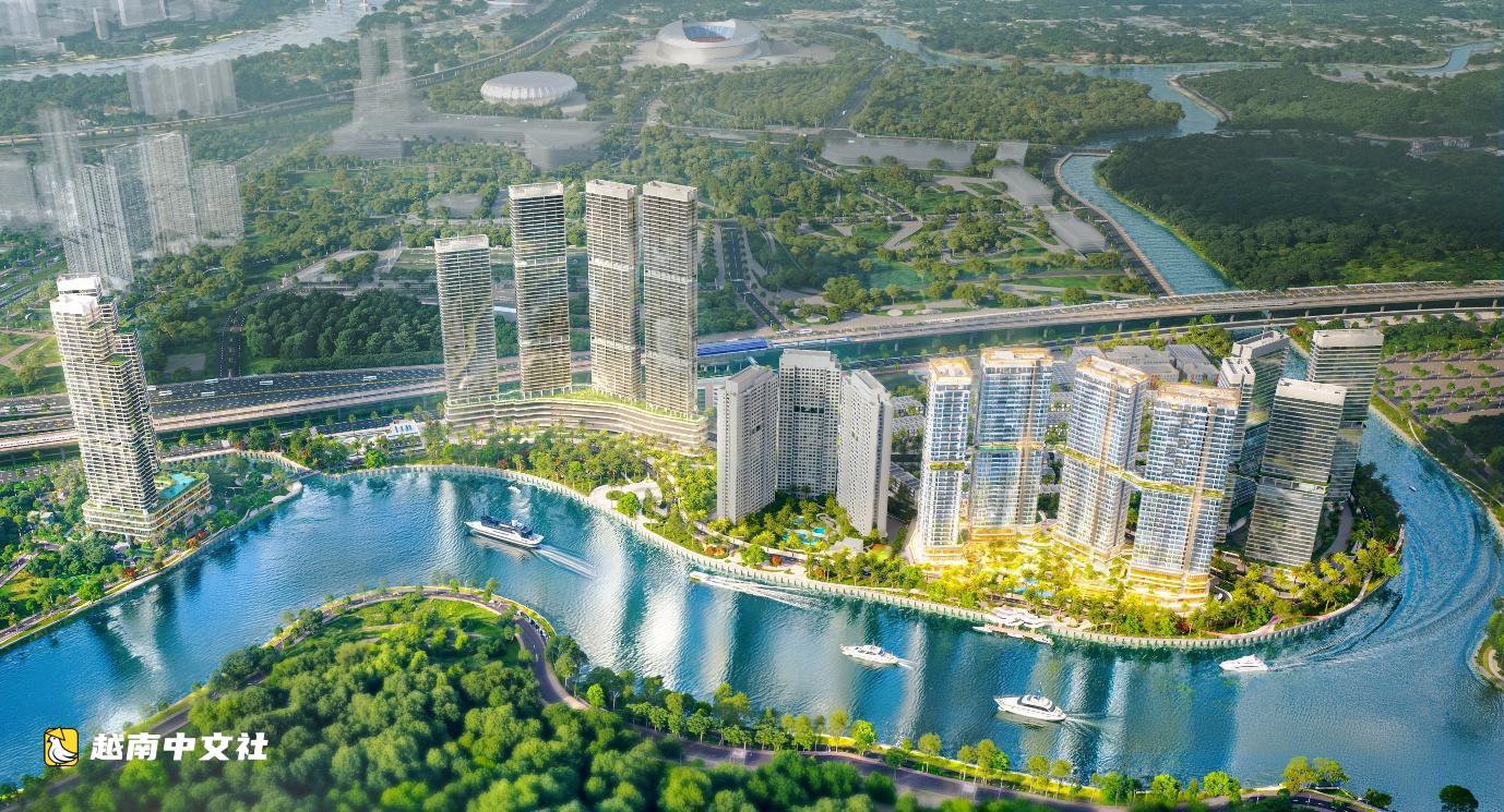 越南Palm City新分區Palm River開工，由新開發商接手