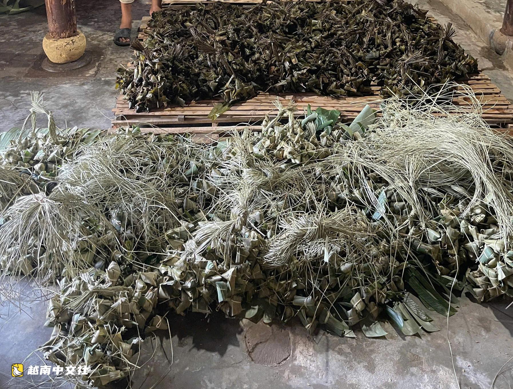 越南峴港發現一家粽子生產作坊摻入硼砂
