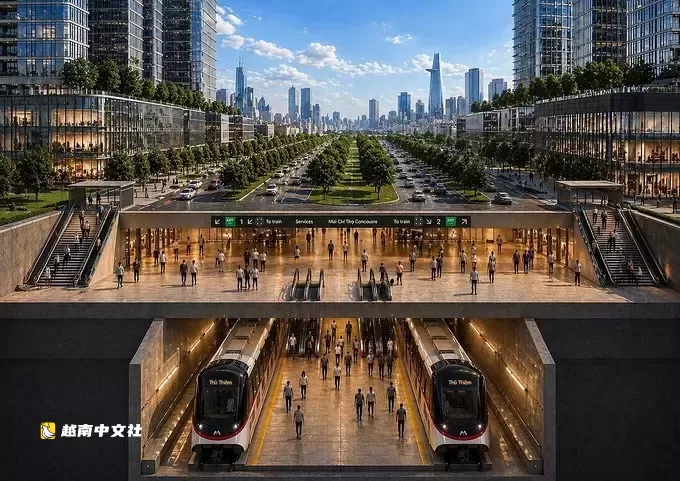 越南濱城-守添地鐵投資者與現代Rotem合作生產電動列車