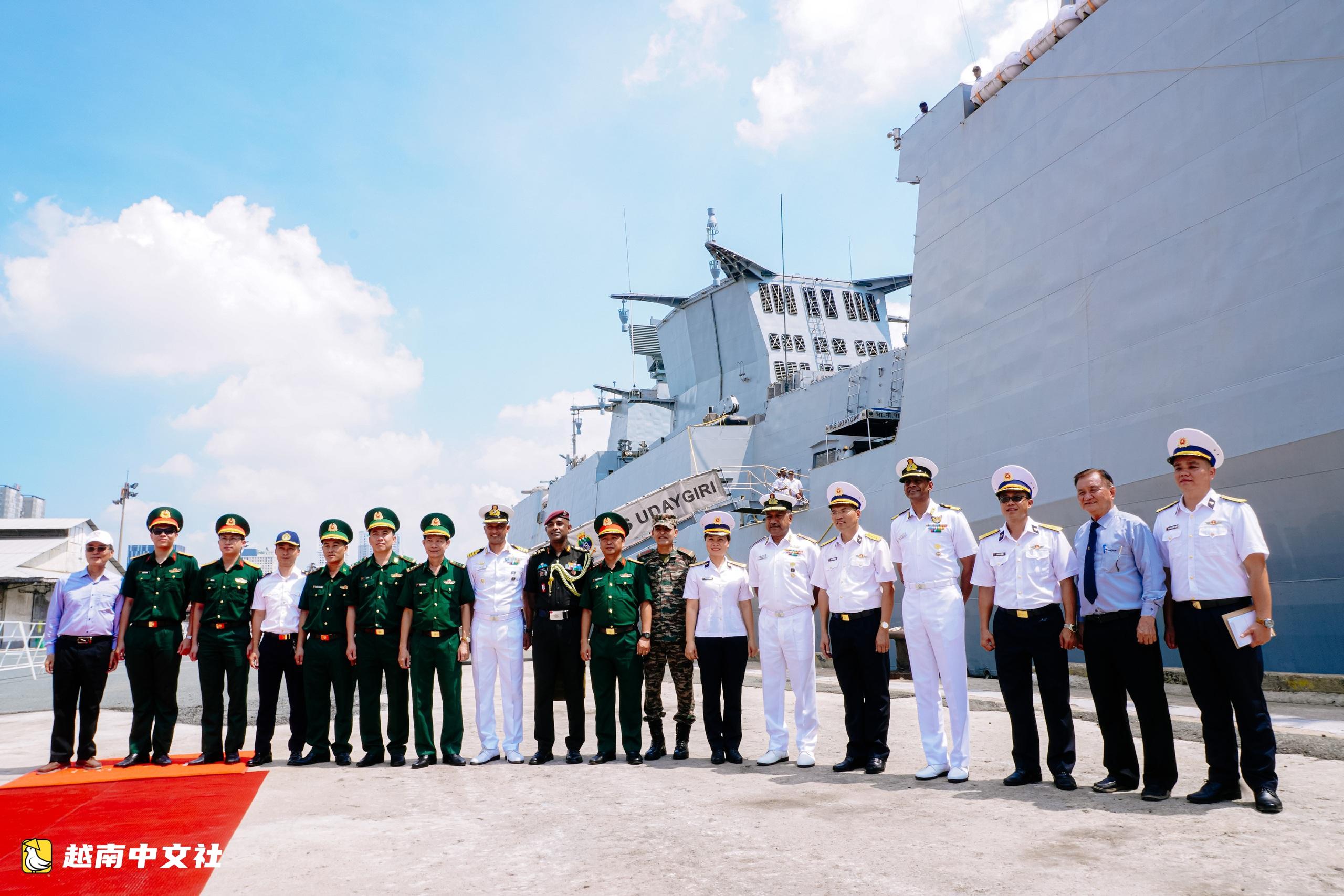 越南印度海軍加強合作:印度少將稱印度人民始終欽佩越南的堅韌精神