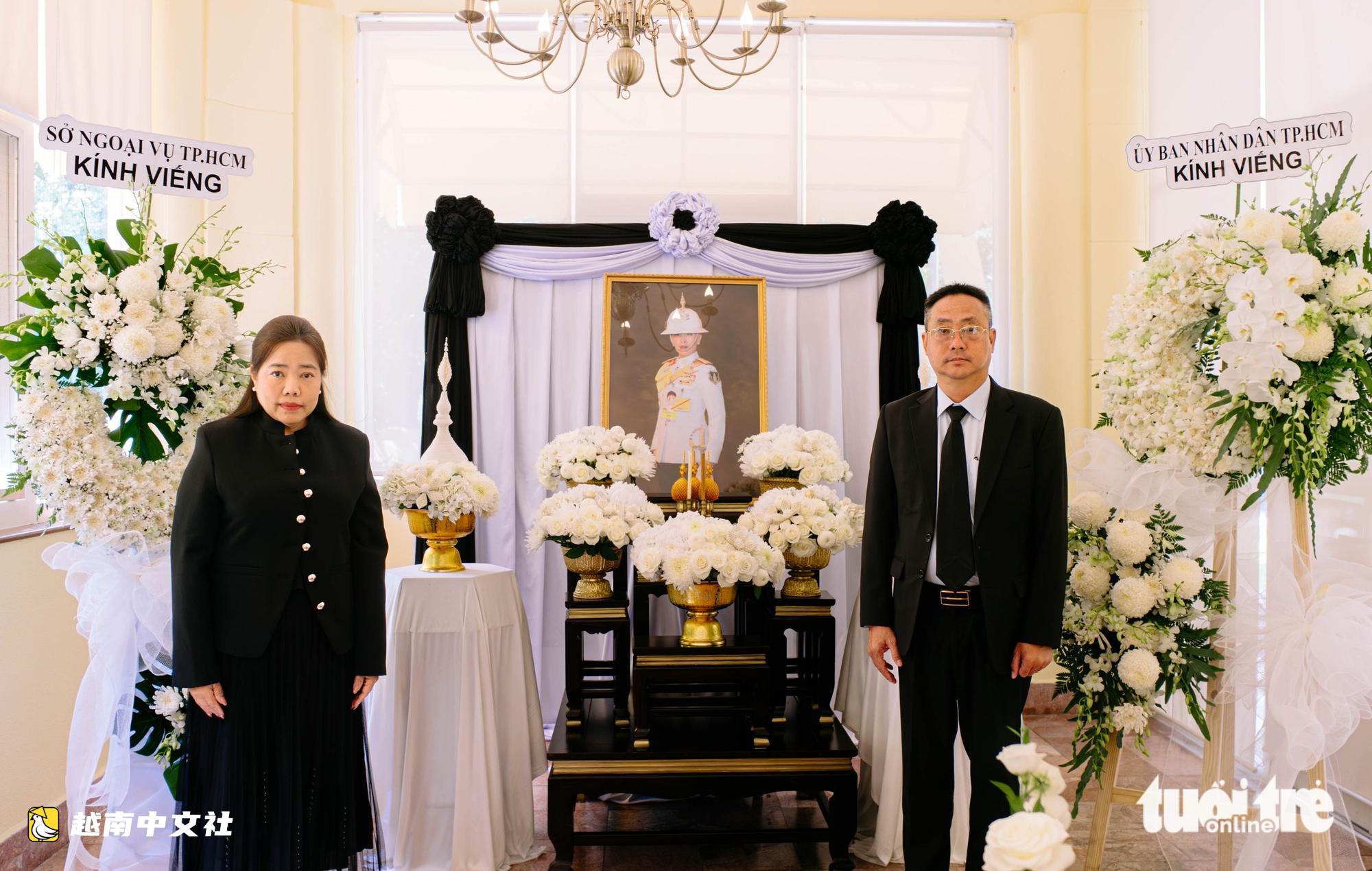 越南胡志明市領導代表弔唁泰國公主Bajrakitiyabha並留言