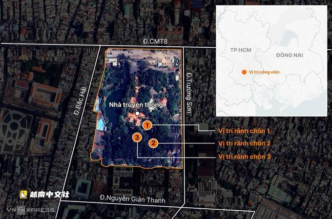 越南黎氏蓮公園部分區域封閉,尋找烈士遺骸