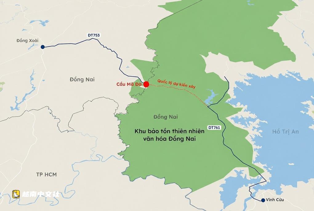 越南馬沓森林公路將建13公里隔音擋光牆
