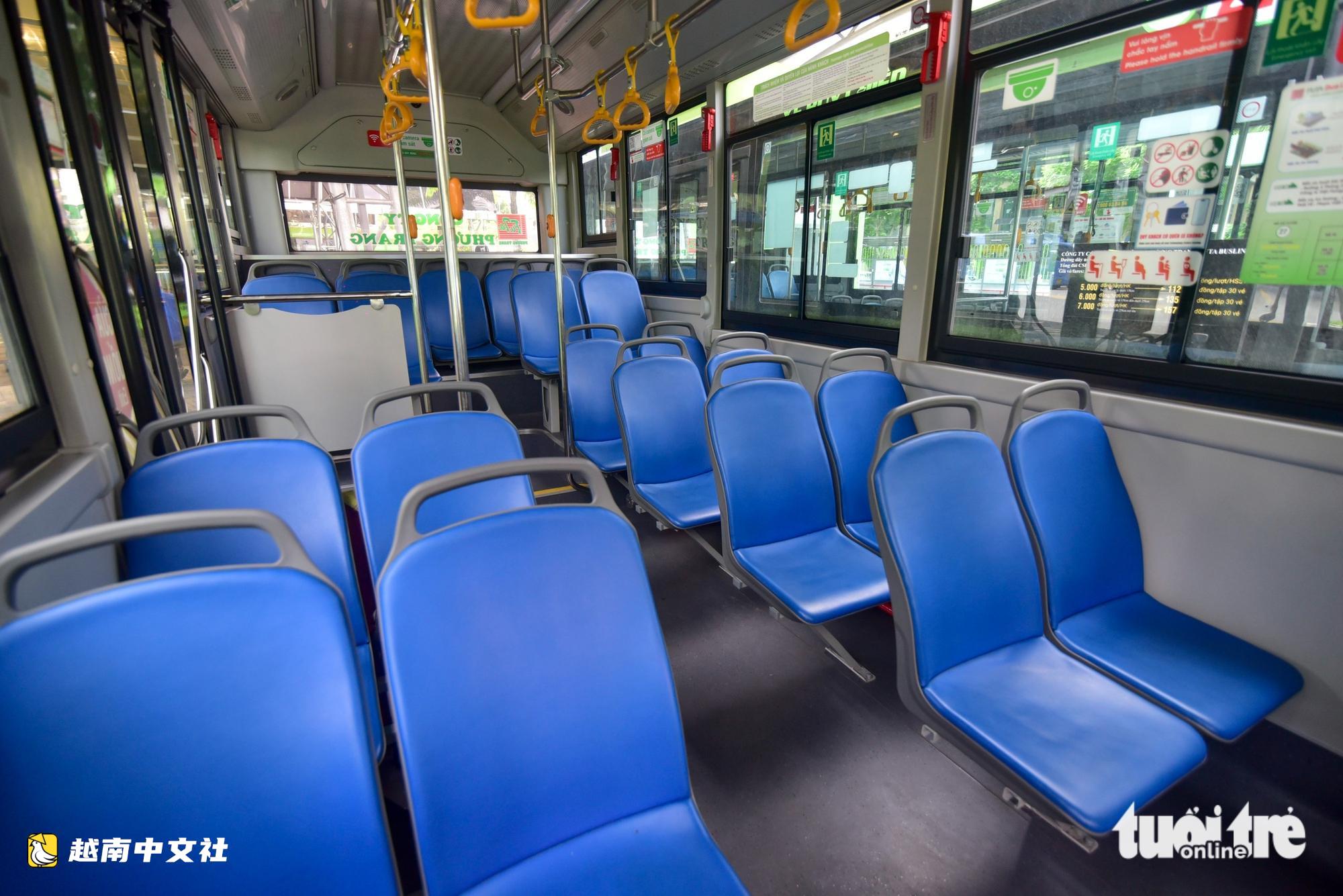 越南胡志明市即將實施免費公交政策,舒適現代化的公交車隊一覽