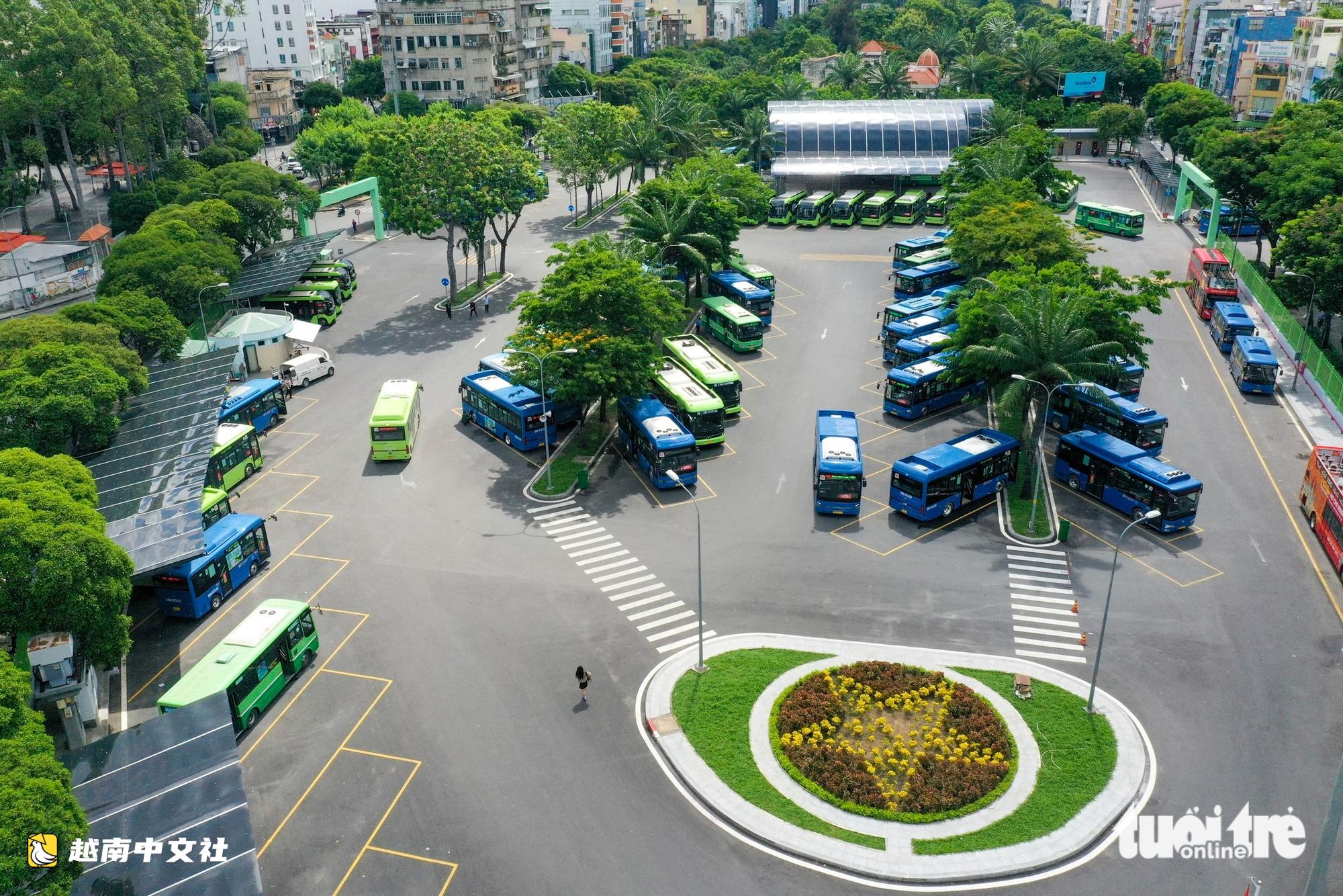 越南胡志明市即將實施免費公交政策,舒適現代化的公交車隊一覽