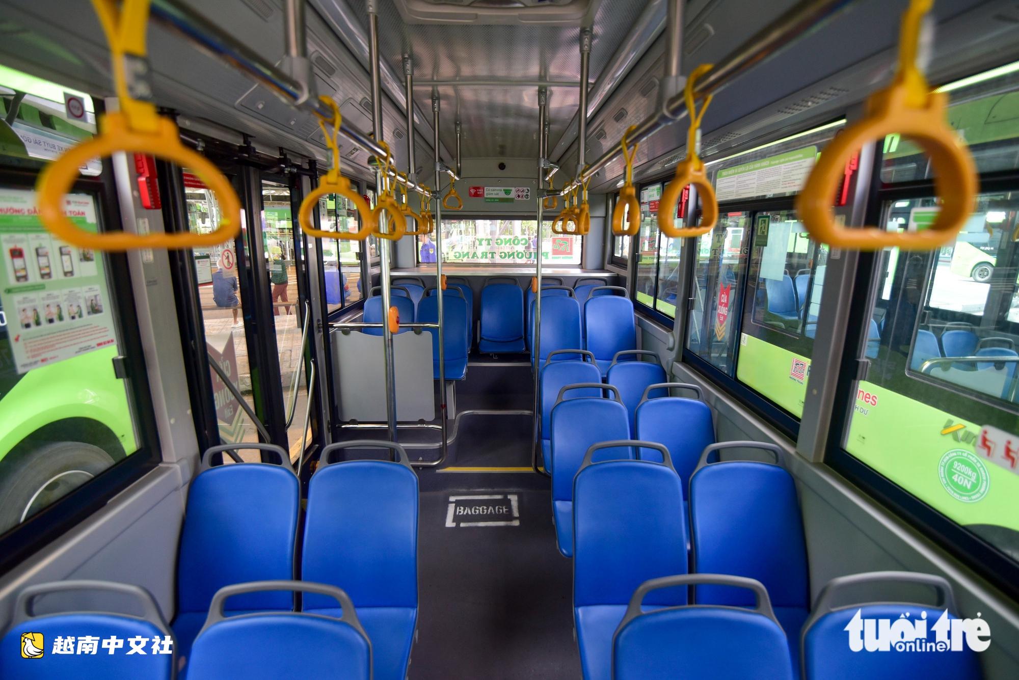 越南胡志明市即將實施免費公交政策,舒適現代化的公交車隊一覽