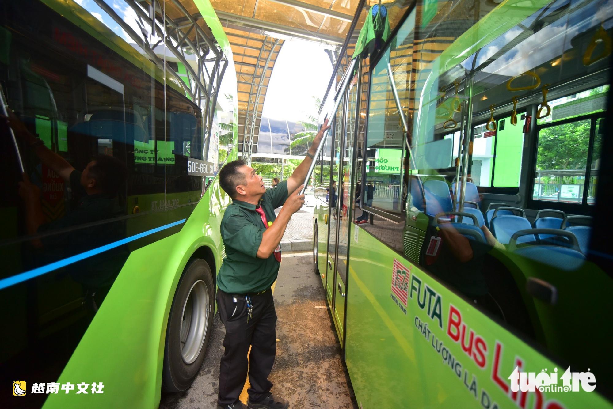 越南胡志明市即將實施免費公交政策,舒適現代化的公交車隊一覽