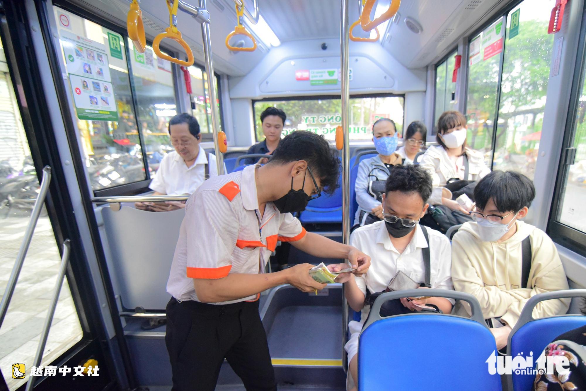 越南胡志明市即將實施免費公交政策,舒適現代化的公交車隊一覽