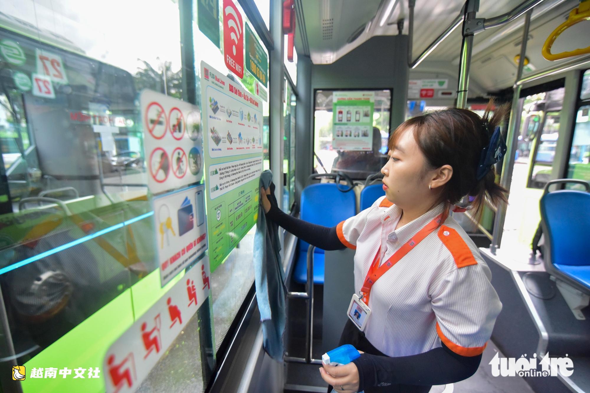 越南胡志明市即將實施免費公交政策,舒適現代化的公交車隊一覽