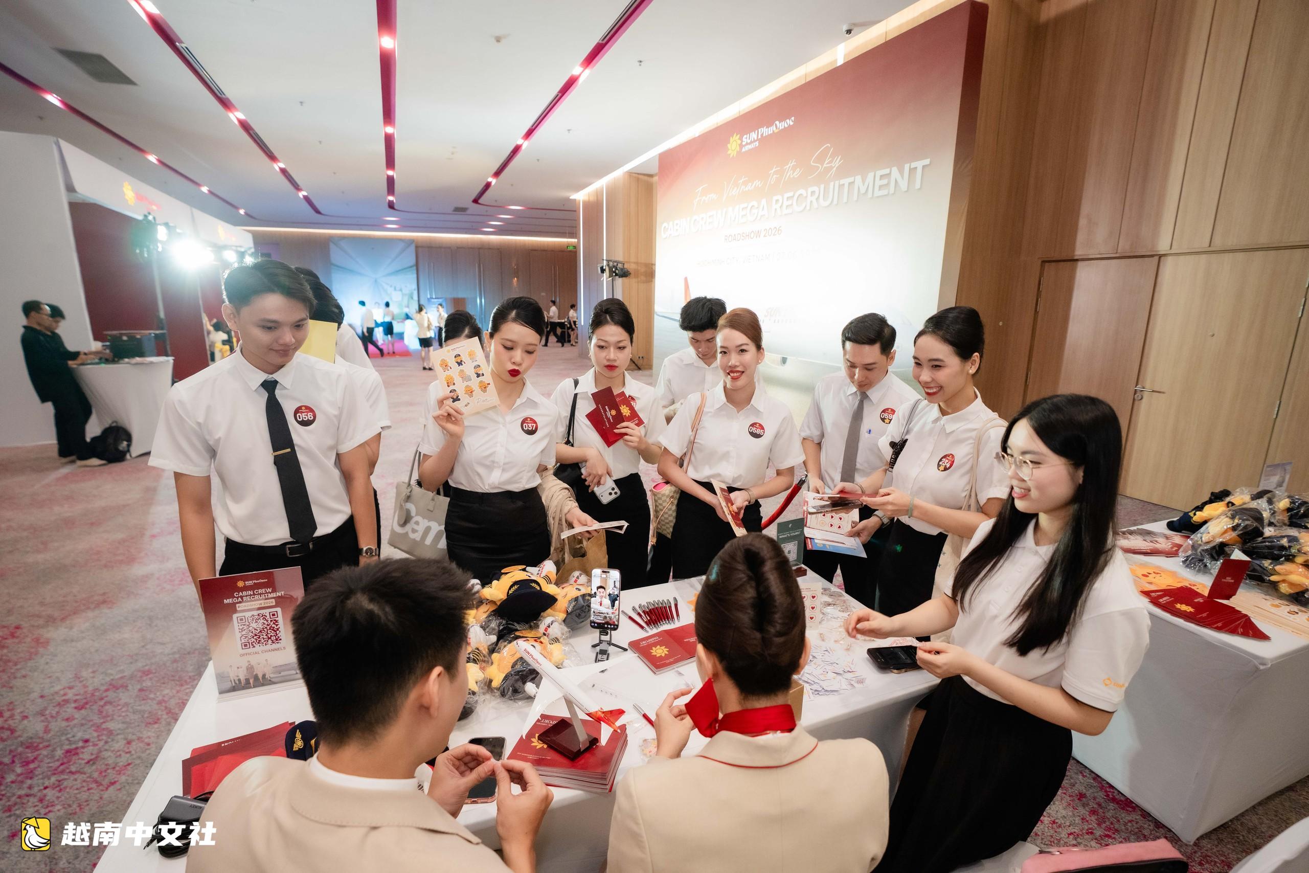 越南富國航空啟動史上最大規模空乘招聘活動