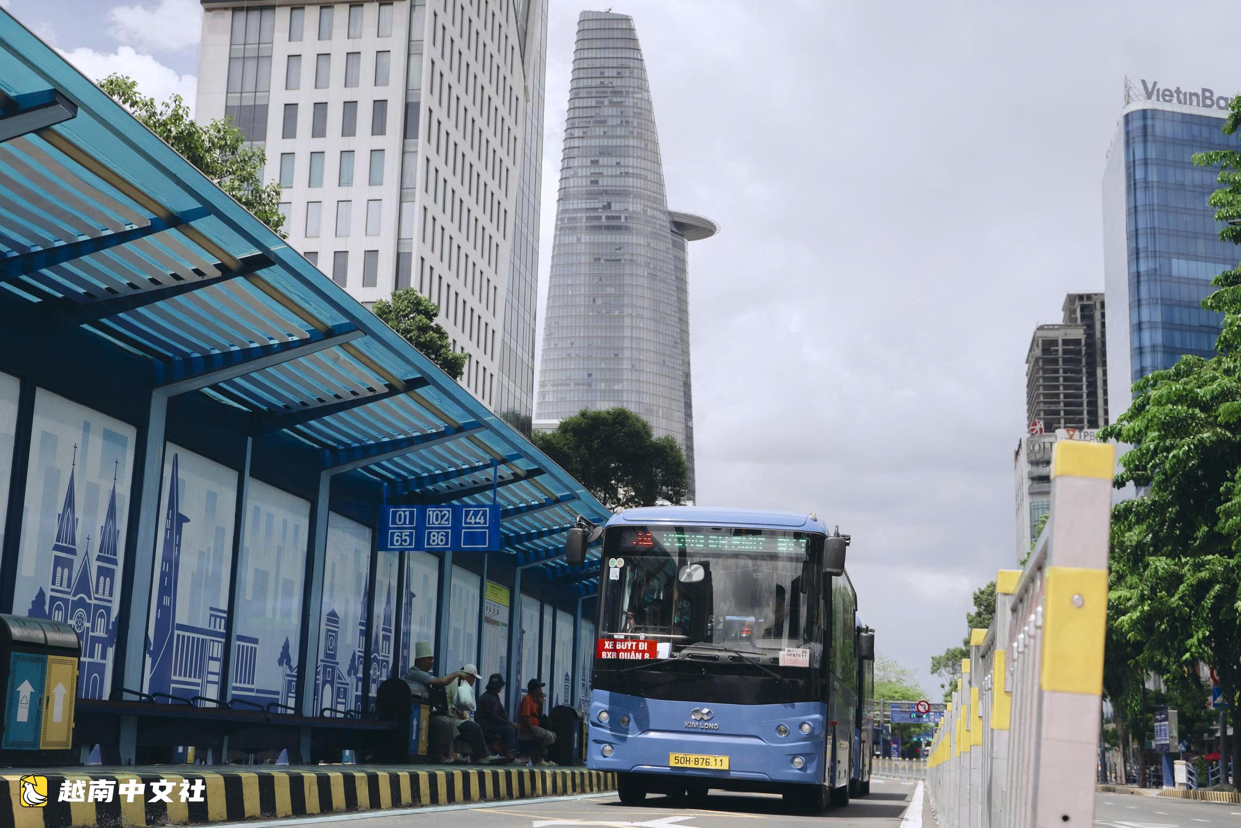 越南胡志明市公交車免費:民眾熱切期待7月1日
