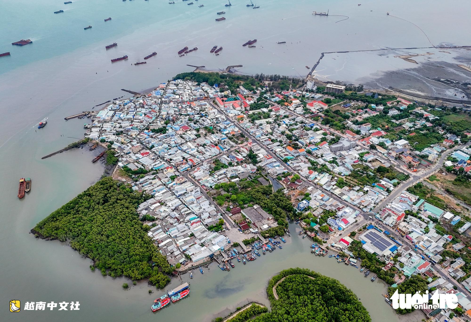 欣賞視角與航拍:越南芹椰-頭頓跨海公路開工前全景