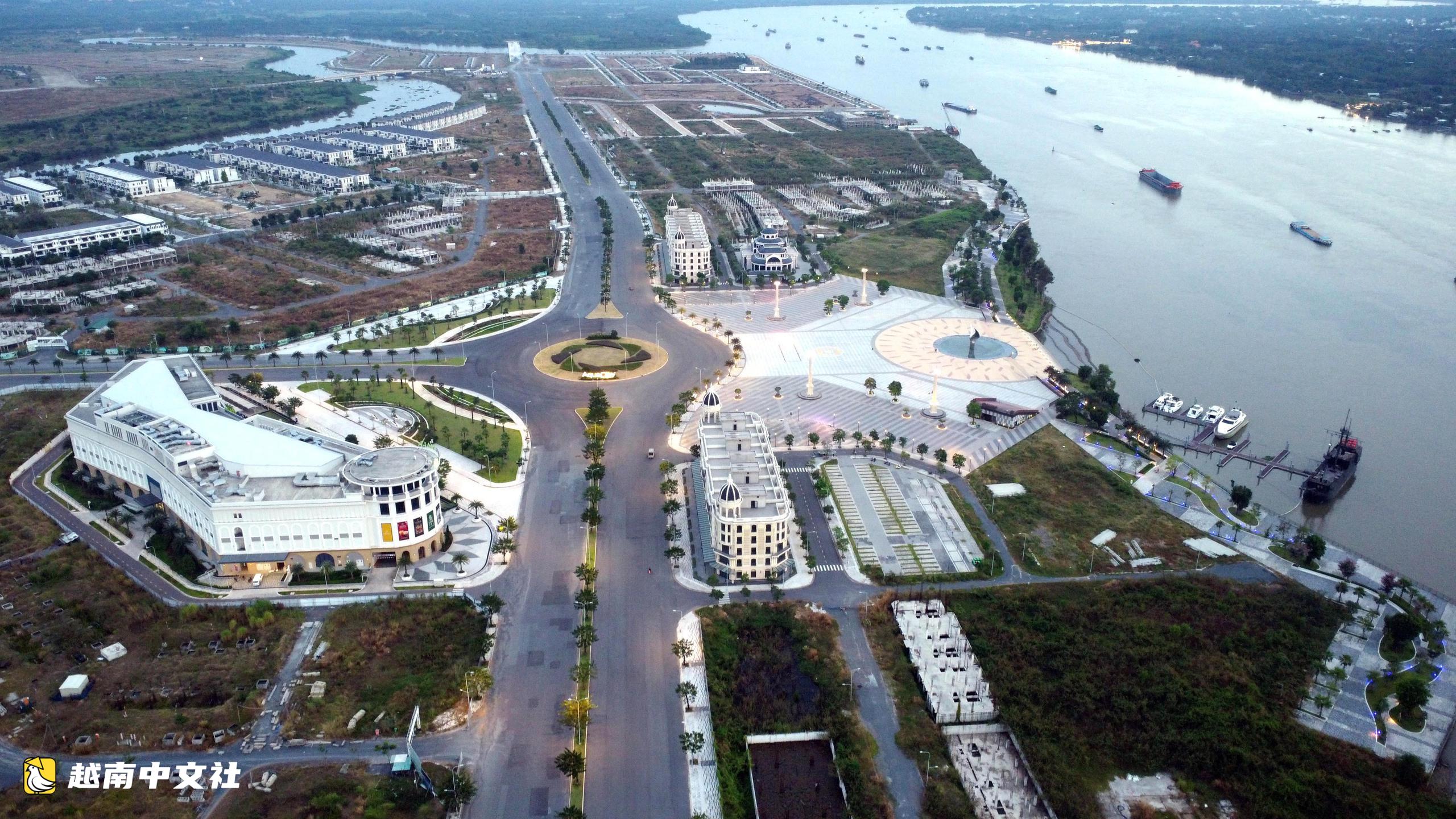 越南同奈市阮有景大道如何連接濱江路與高速公路?