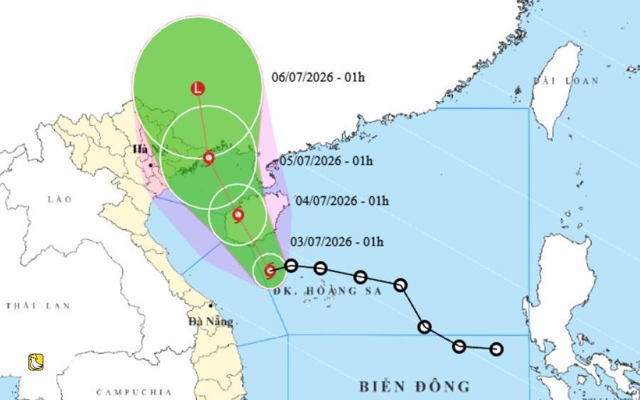 越南1號颱風今夜起帶來強降雨,菲律賓以東的“巴威”颱風可能成為超強颱風