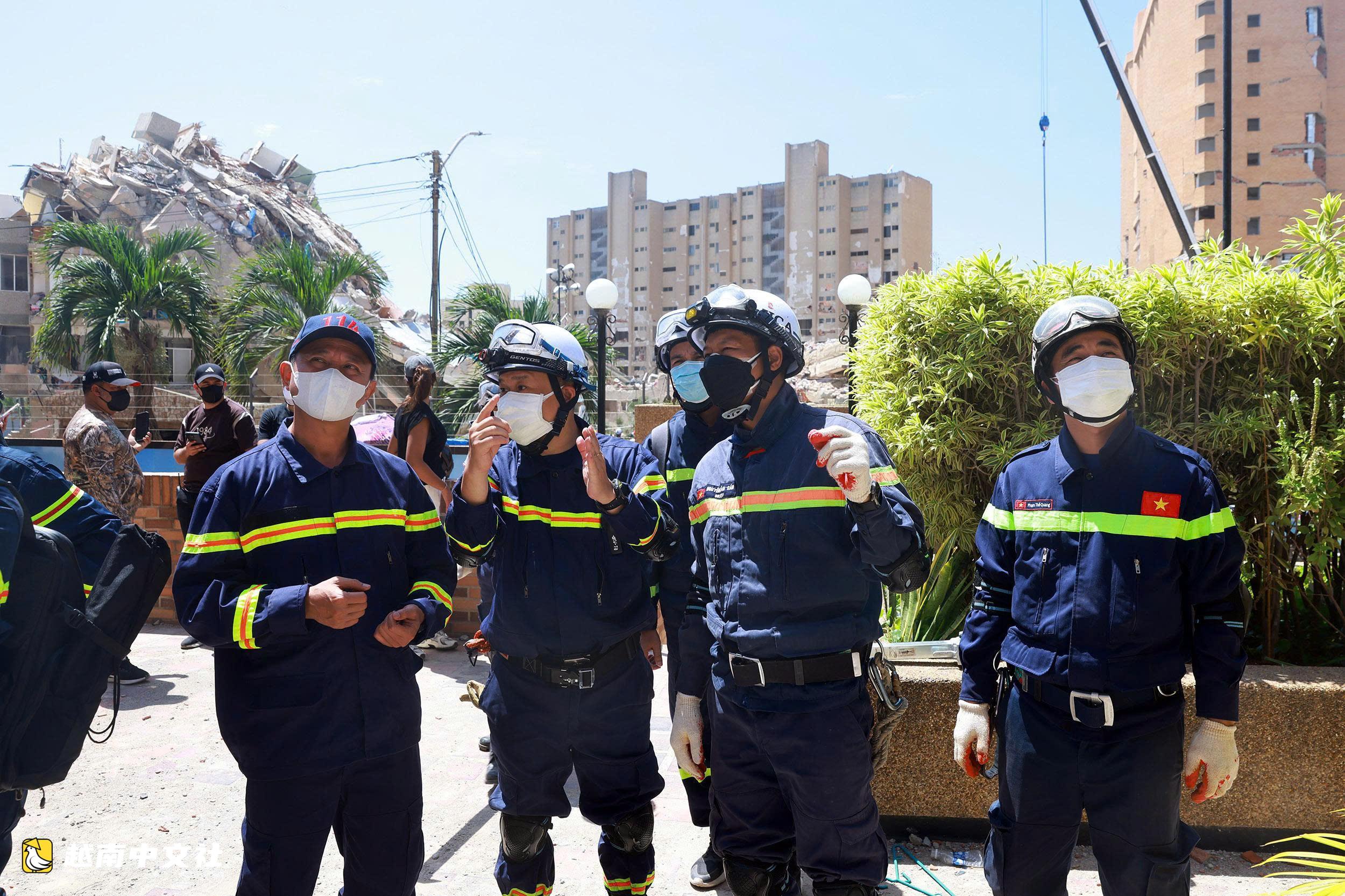 越南救援隊從委內瑞拉地震廢墟中救出30名遇難者