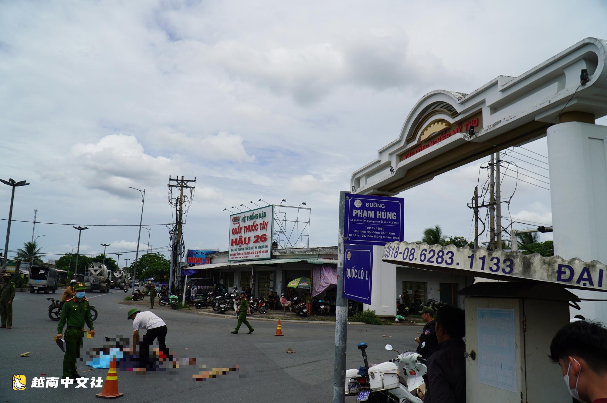 越南奶奶騎電動車帶孫女領彩票,祖孫倆不幸命喪油罐車底