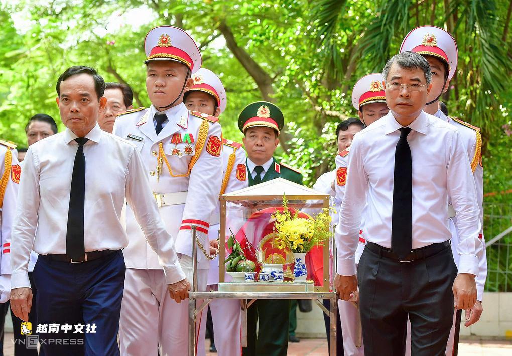 越南總理出席黎氏蓮公園烈士遺骸搜尋儀式