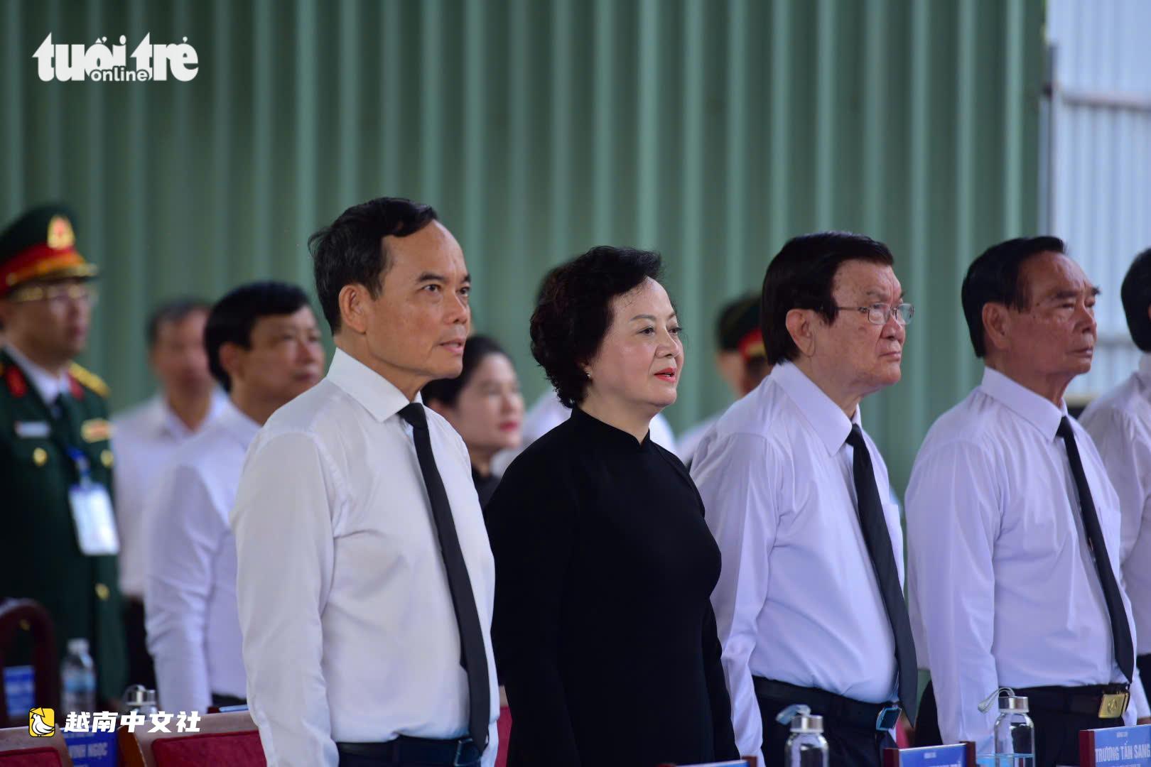 越南總理黎明興在黎氏蓮公園敬香並出席烈士遺骸搜尋與歸葬儀式