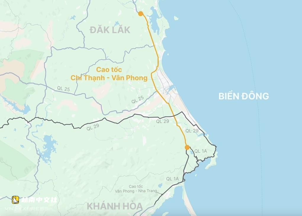 越南志盛-雲峰高速公路部分路段封閉兩天